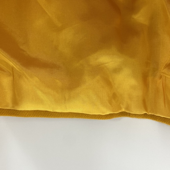 Metropolitan  Wool double breasted blazer jacket 2 pockets career crop elegant - Picture 11 of 16